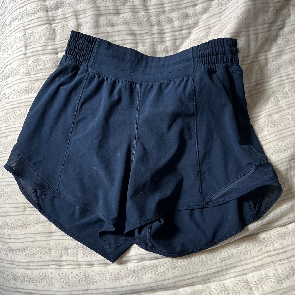 Lululemon high rise shorts. Size 6
